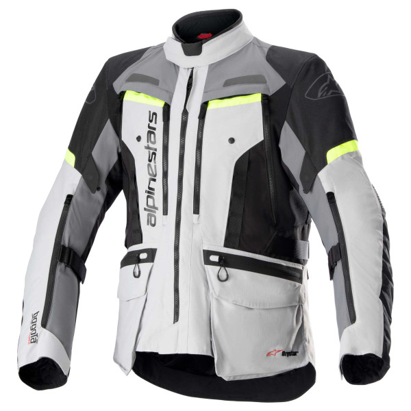 Alpinestars Alpinestars Bogota Pro DS Jkt Ice Grey Dark Grey Yellow Fluo